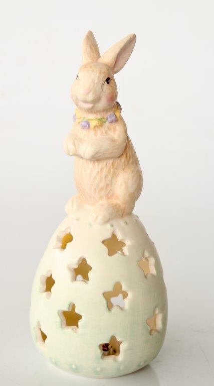 Bunny Standing On Egg Led Light